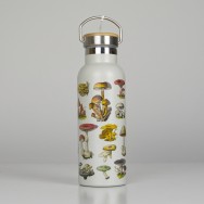 Vattenflaska Metal Vintage Mushrooms